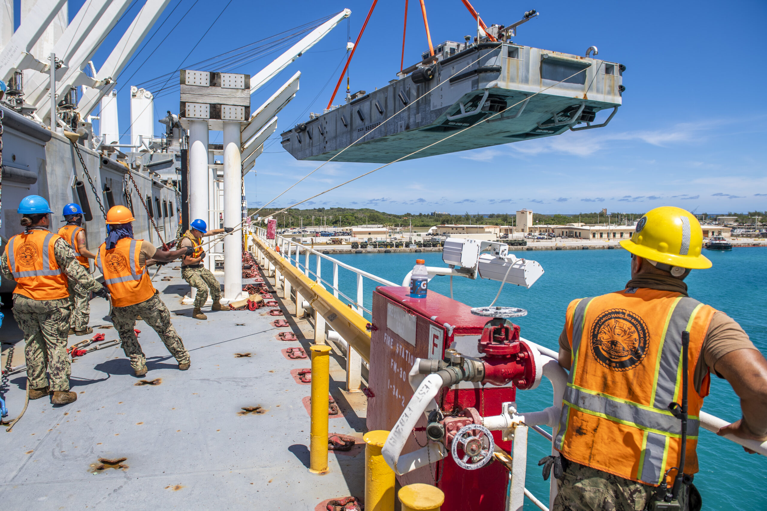 cargo handling in the navy