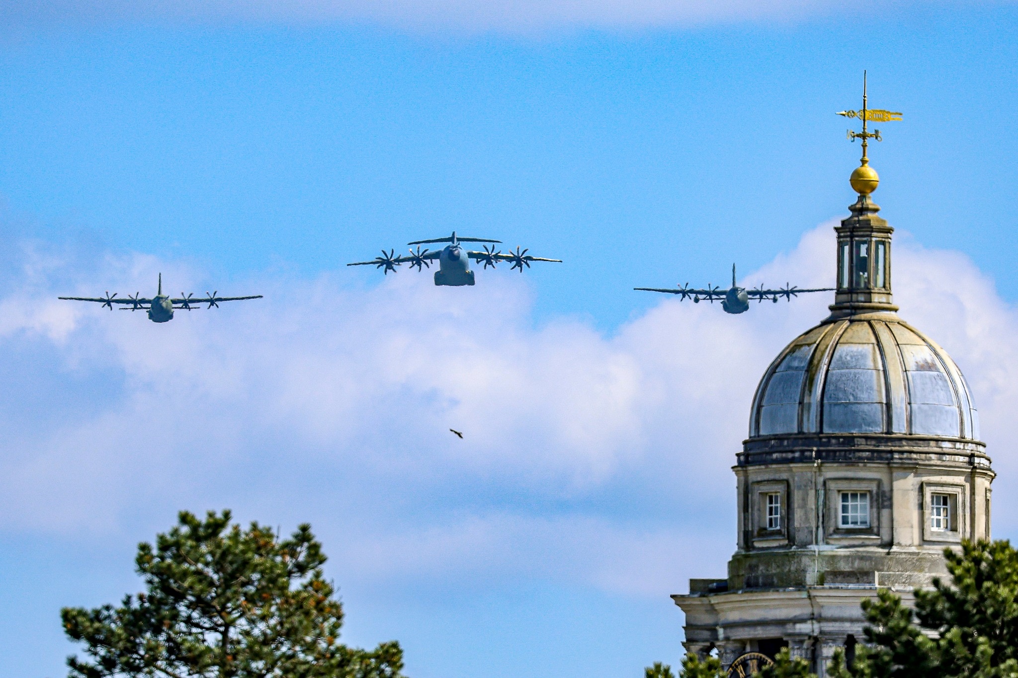 c-130 hercules ceremonial flight