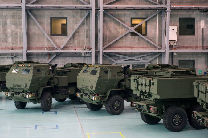 Himars long-range missile