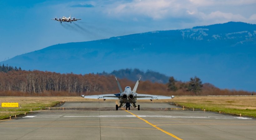 aircraft at Naval Air Station Whidbey Island