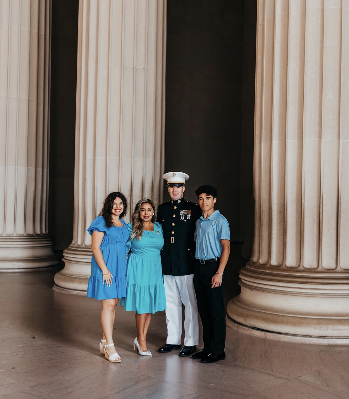 brandi jones milspouse family photo