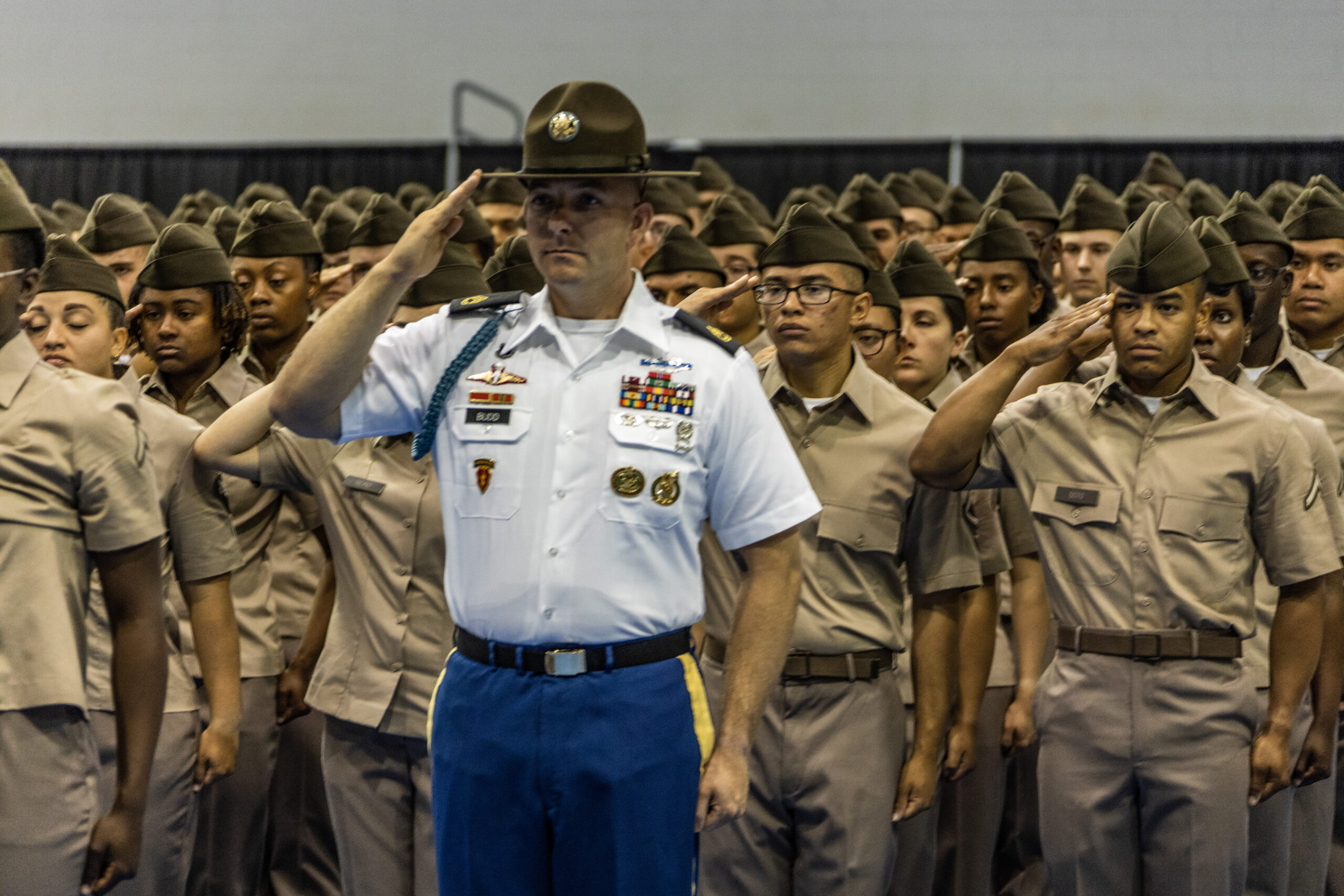 army basic training graduation