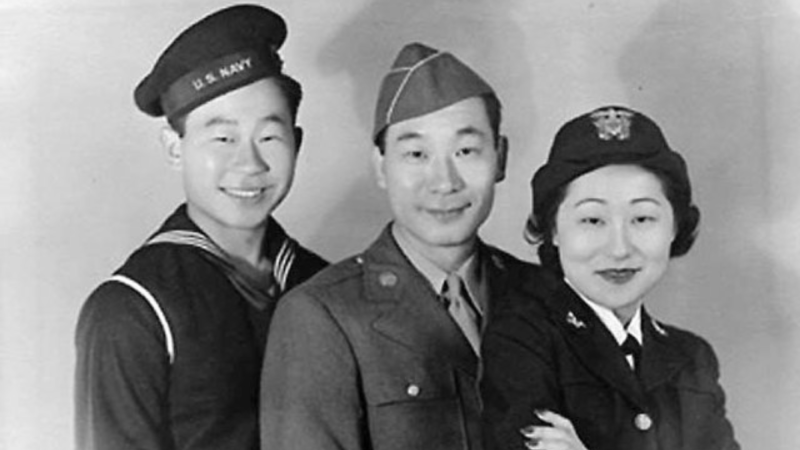 The first female Navy gunnery officer was an Asian woman who joined during WWII