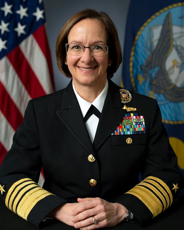 Adm. Lisa Franchetti’s VCNO portrait.