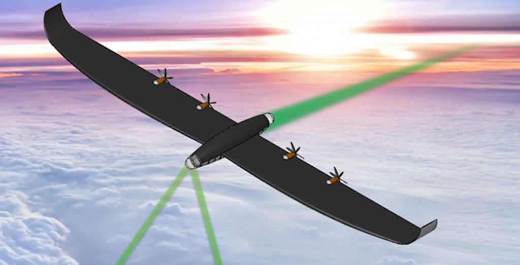 darpa laser illustration.