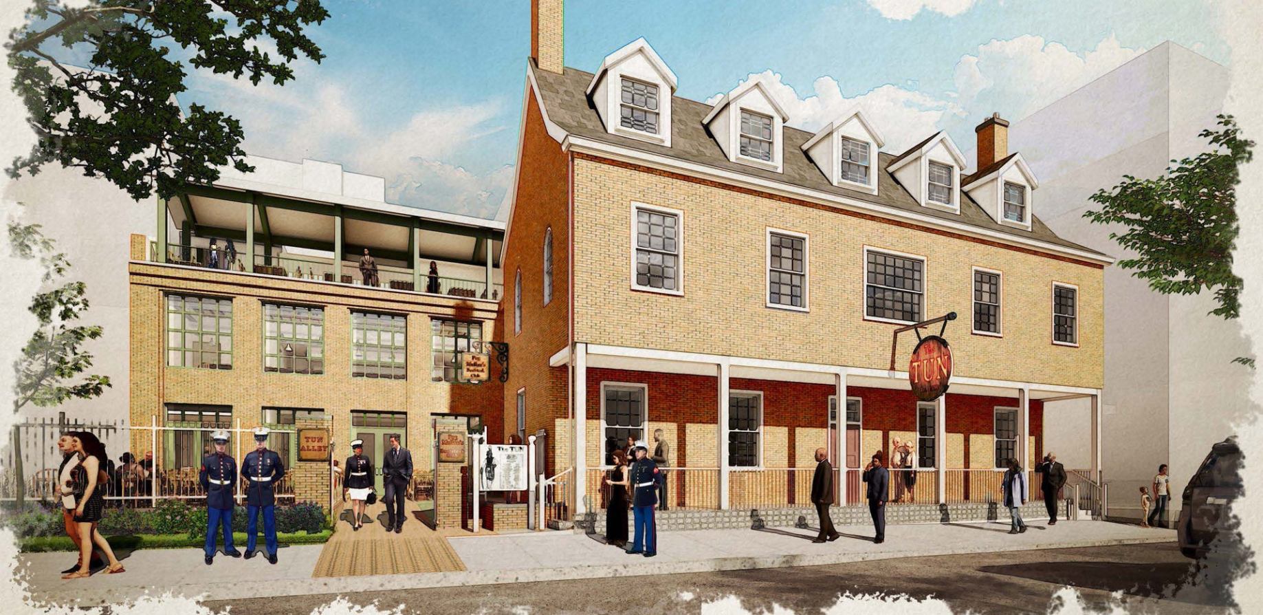 Tun Tavern, birthplace of the Marine Corps, to be rebuilt