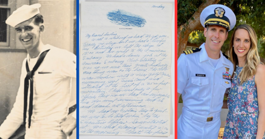 USS Midway love letters reveal surprising similarities of military service past and present