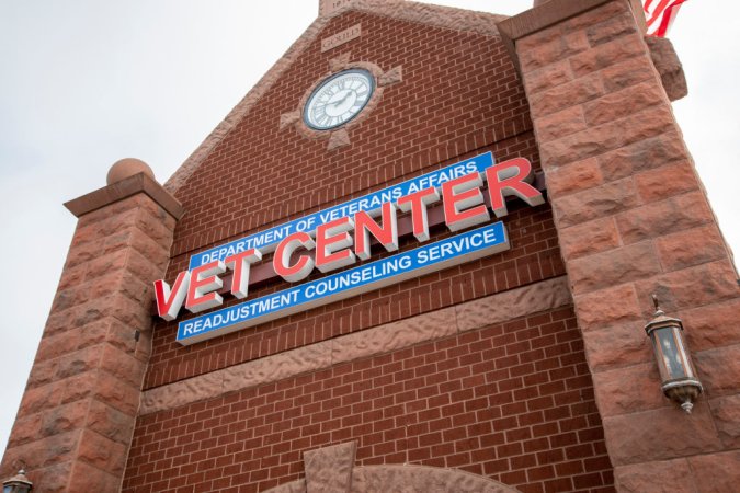 Anoka, Minnesota, Anoka veterans center. Department of veteran's affairs. (Photo by: Michael Siluk/UCG/Universal Images Group via Getty Images)