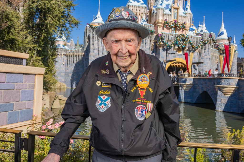 U.S. Army Staff Sgt. “Papa Jake” Larson, 101-year-old veteran who served valiantly during World War II.