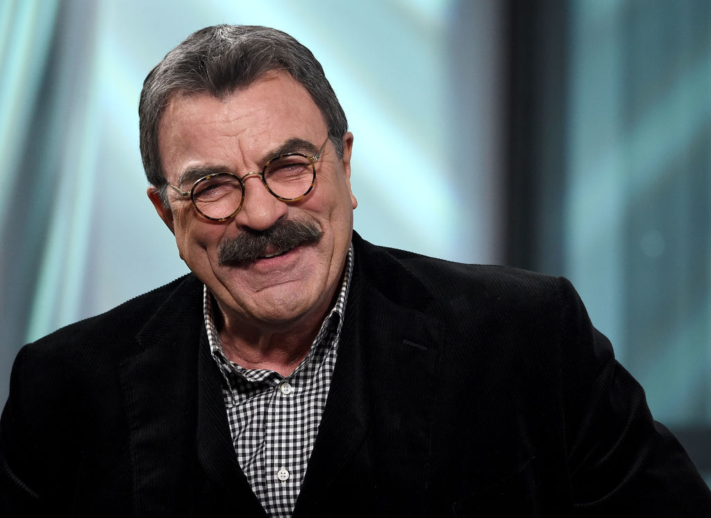 NEW YORK, NY - SEPTEMBER 29: Tom Selleck visits the Build Series to discuss his show "Blue Bloods at Build Studio on September 29, 2017 in New York City. (Photo by Jamie McCarthy/Getty Images)