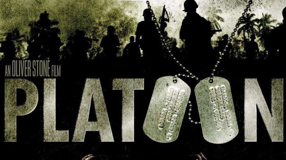 Can you name the weapons in the movie ‘Platoon’?