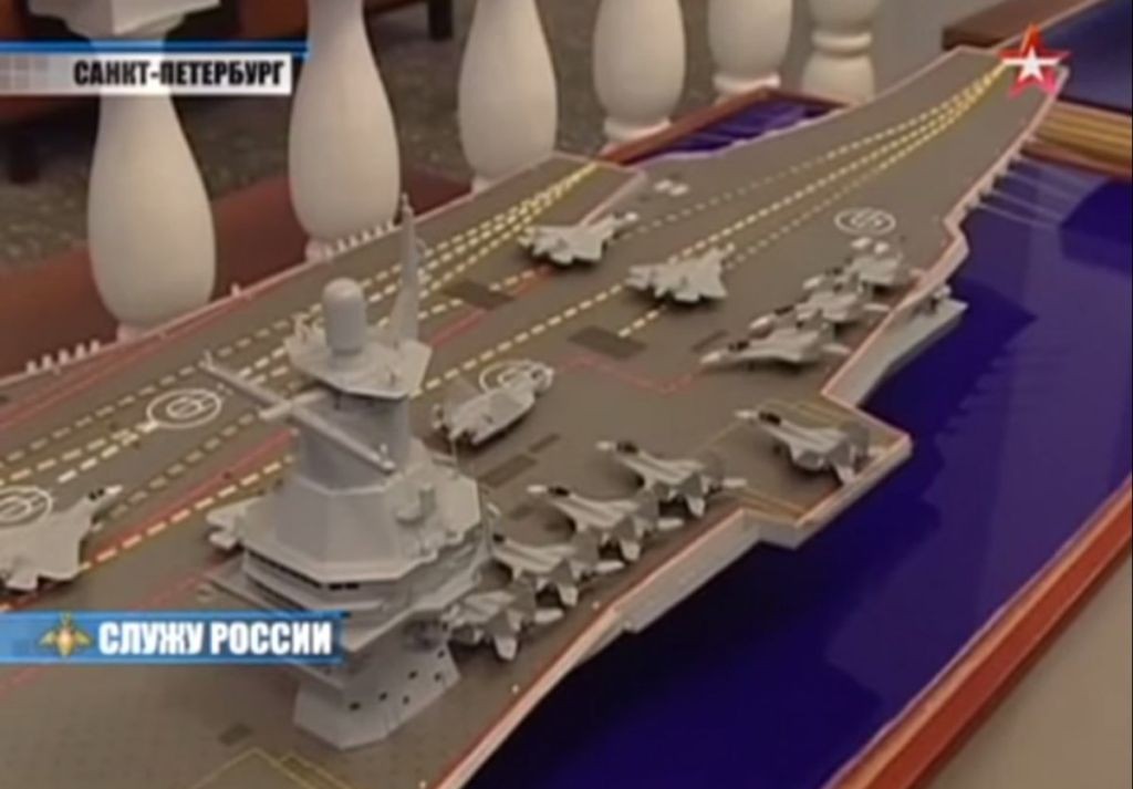 Russia Trying To Develop An Aircraft Carrier That Can Hold 100 Planes