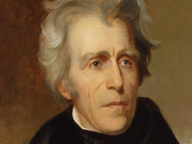 andrew jackson saw combat