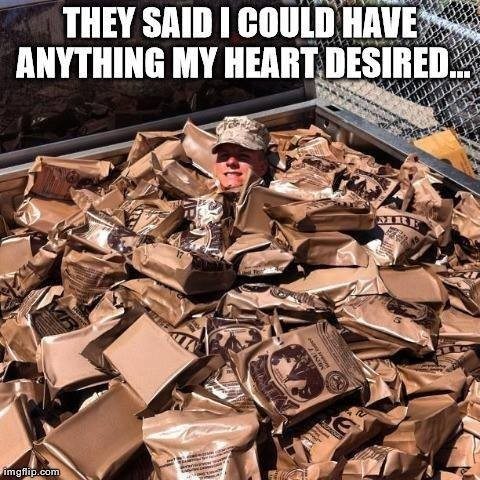 The 13 funniest military memes this week — MRE edition