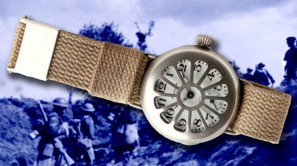 The reason people wear wristwatches is because of World War I