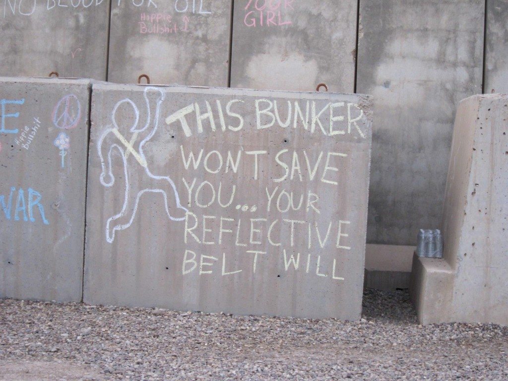 This collection of graffiti tells the real story of what modern war is like