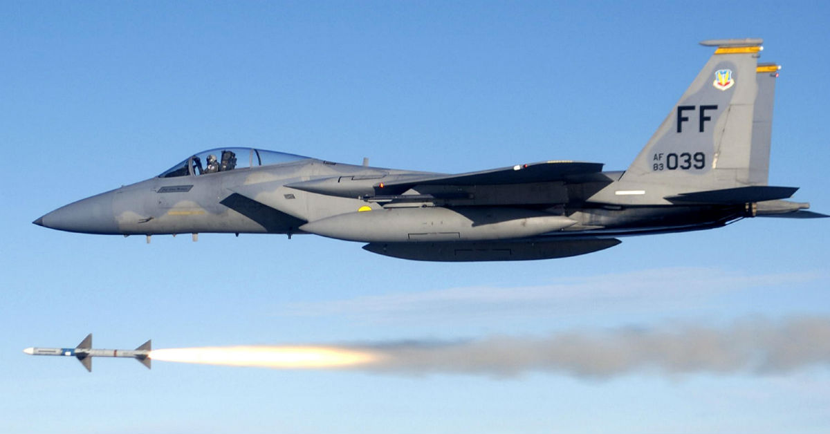 This is what the pilot who scored the stunning first kill with the F-15 saw