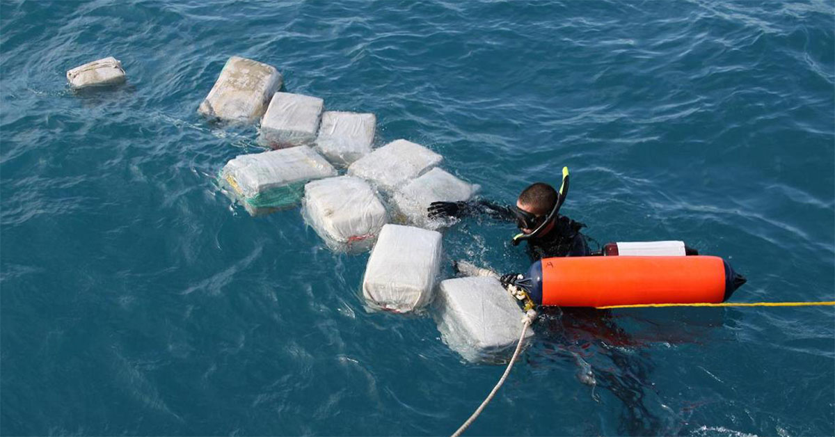 How the Coast Guard intercepts half a million pounds of cocaine