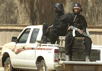 Darth Vader helmets worn by Fedayeen Saddam