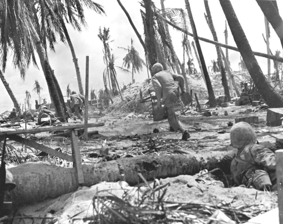 marines at betio island