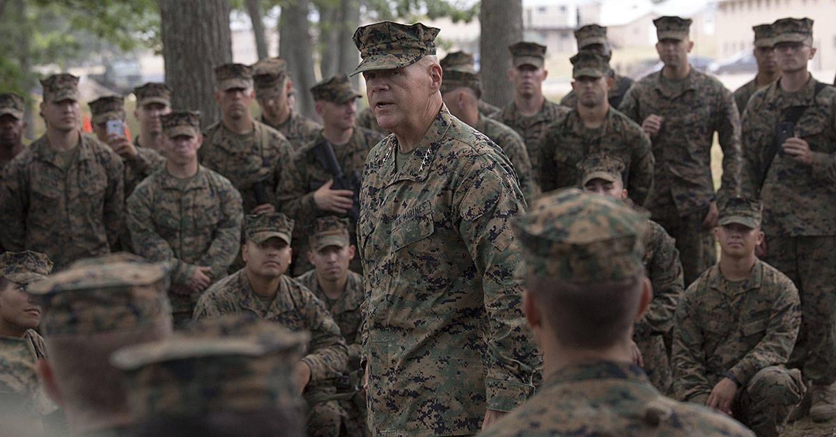 The Marines are ditching their desert cammies for everyday wear