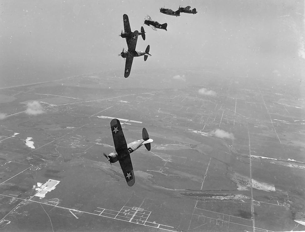 F2A-3 Buffalo fighters