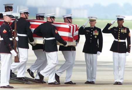 bodies of world war ii marines