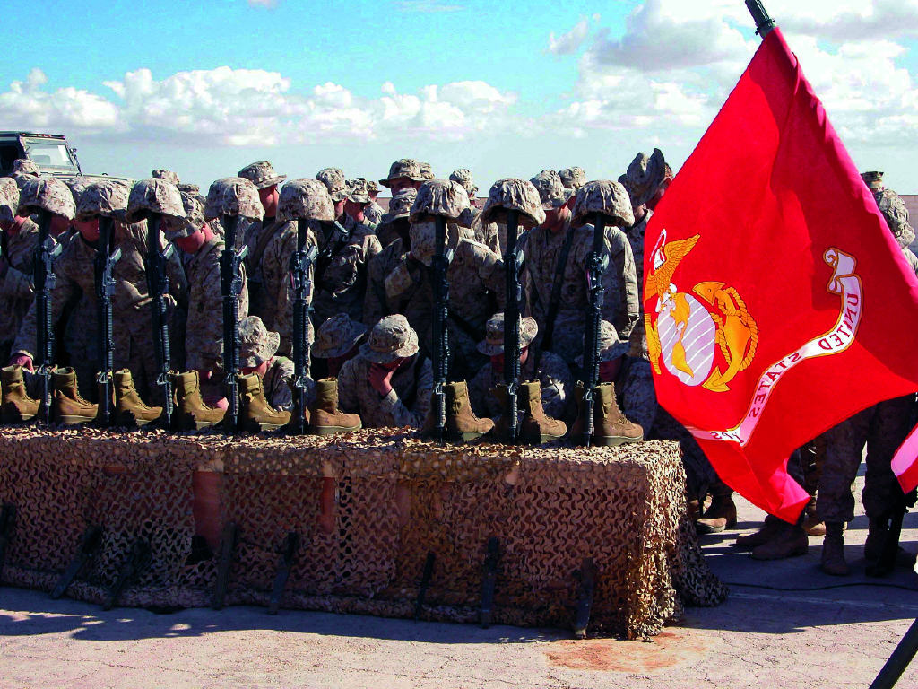  Memorial for 31 Angels, Anbar, February 2, 2005. (Photo courtesy of J. Kael Weston)