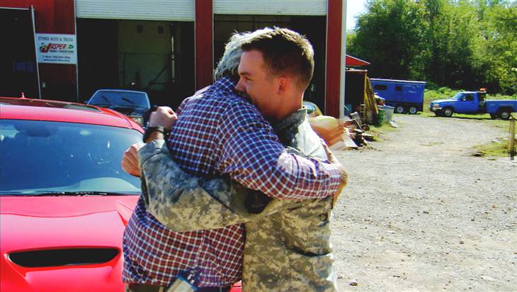 Watch Jay Leno give a wounded soldier a brand new car