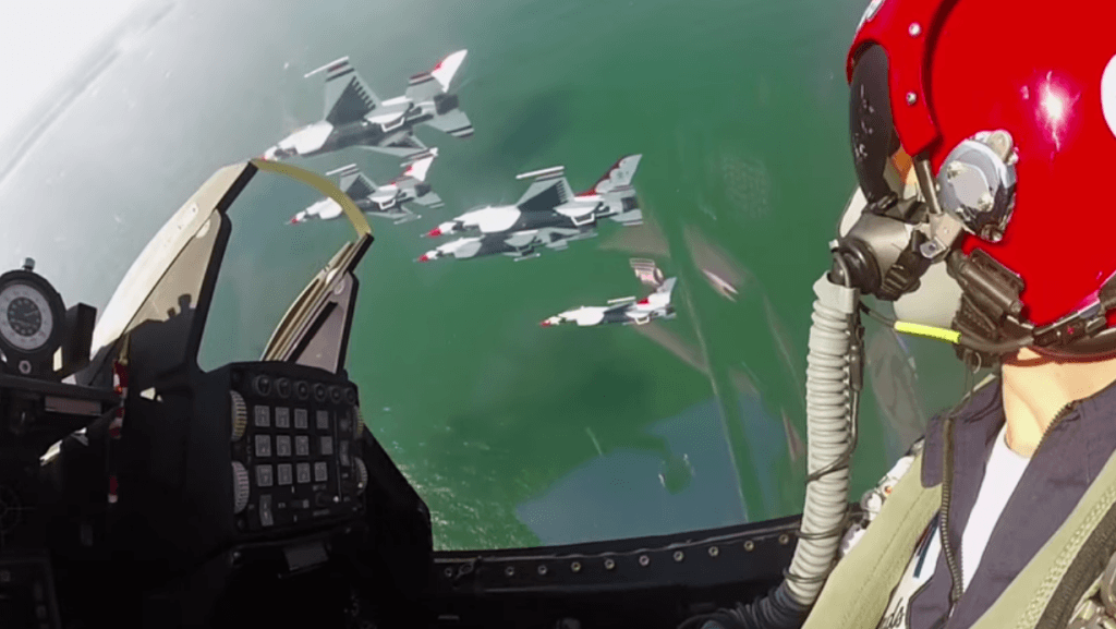 This stunning video shows why flying an F-16 fighter jet is pure joy