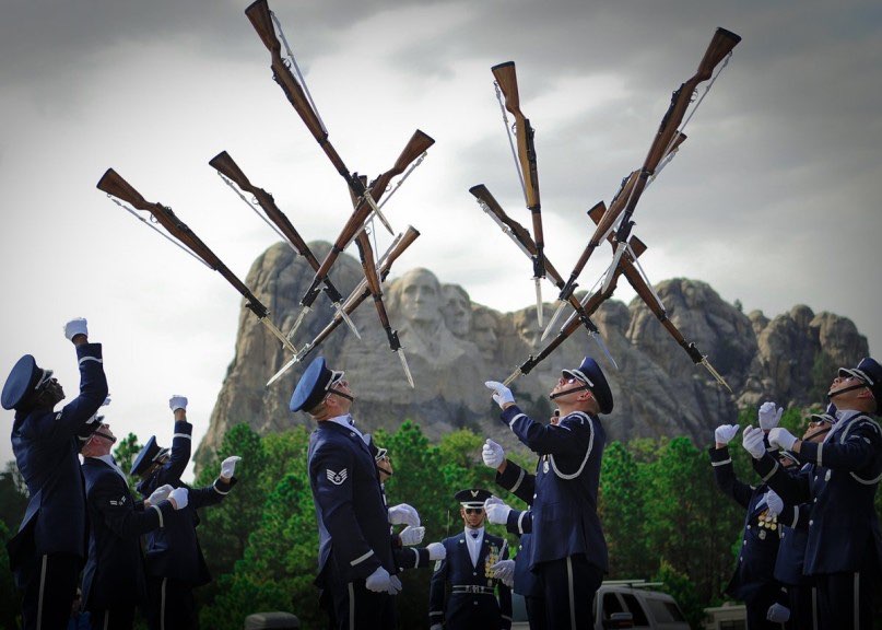 airmen drill team