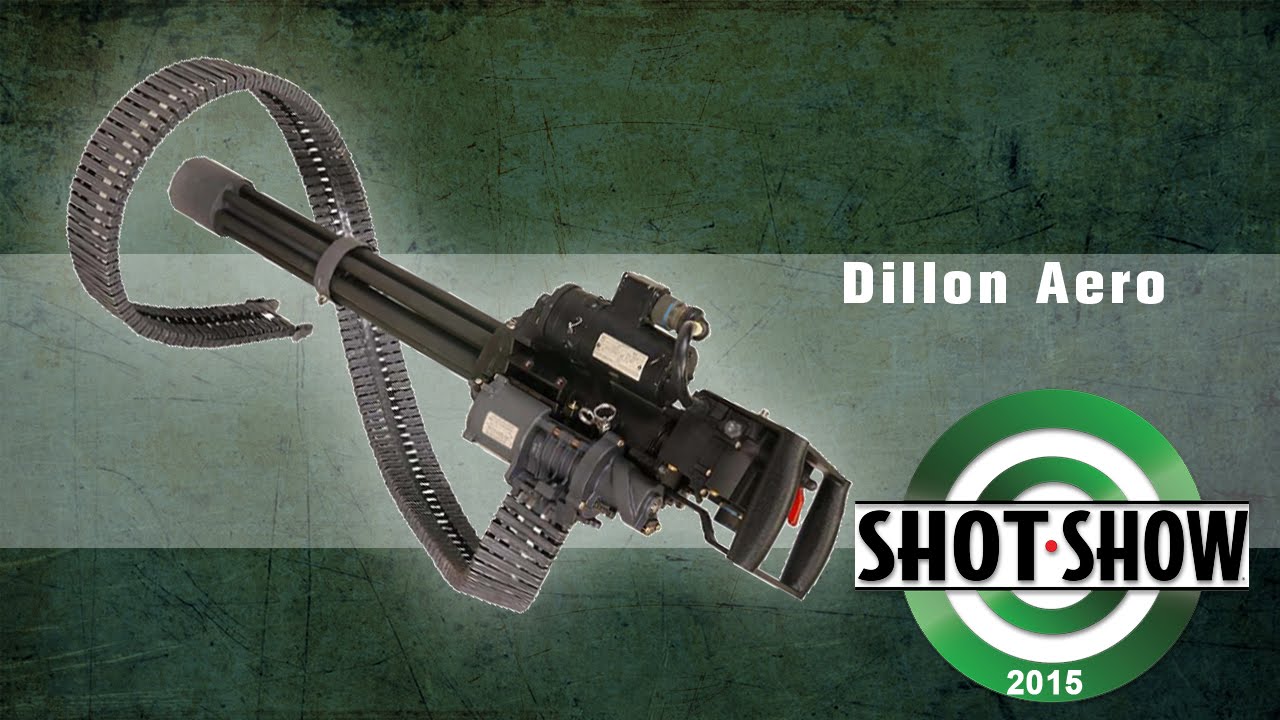 Check Out Dillon Aero’s Badass Gatling Gun That Fires 3000 Rounds Per Minute