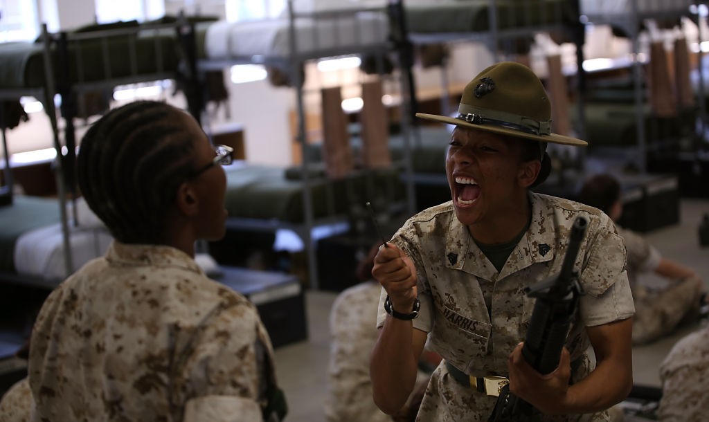 23 Photos Of Drill Instructors Terrifying The Hell Out Of Marine Recruits