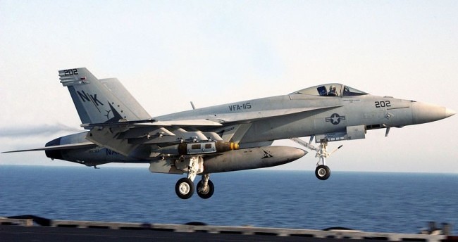 A Navy F/A-18 Flew Low Over Berkeley, California And People Lost Their Minds