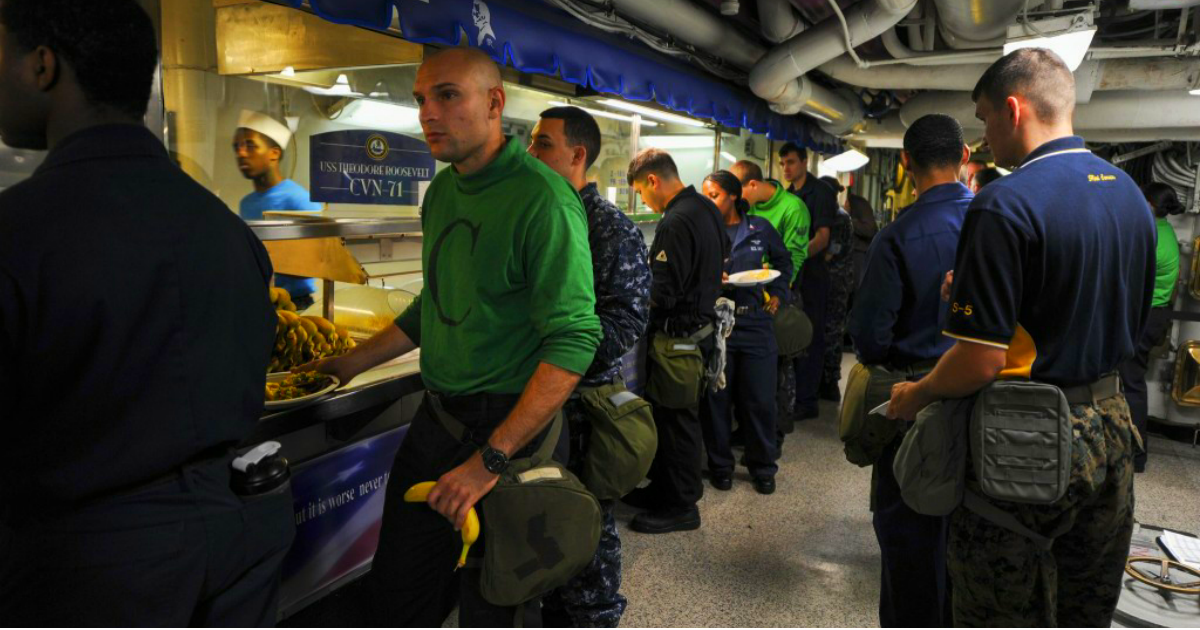 7 types of sailors you meet in the chow line