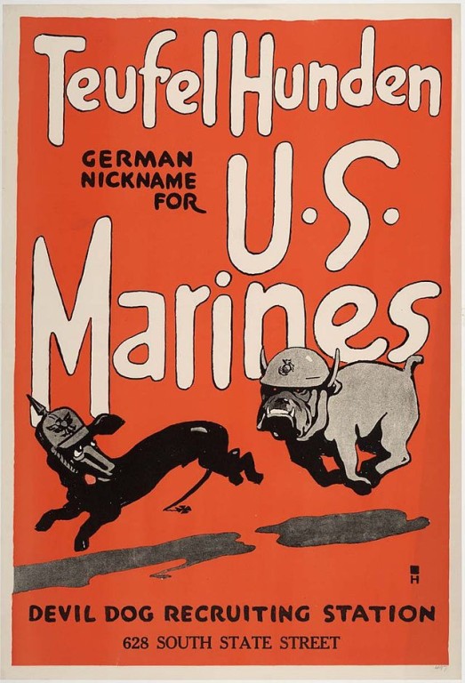 tuefel hunden marine recruiting slogans