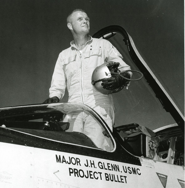 john glenn top military test pilots