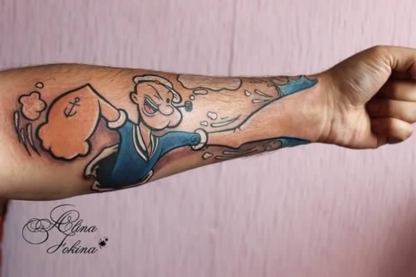 popeye the sailor tattoo