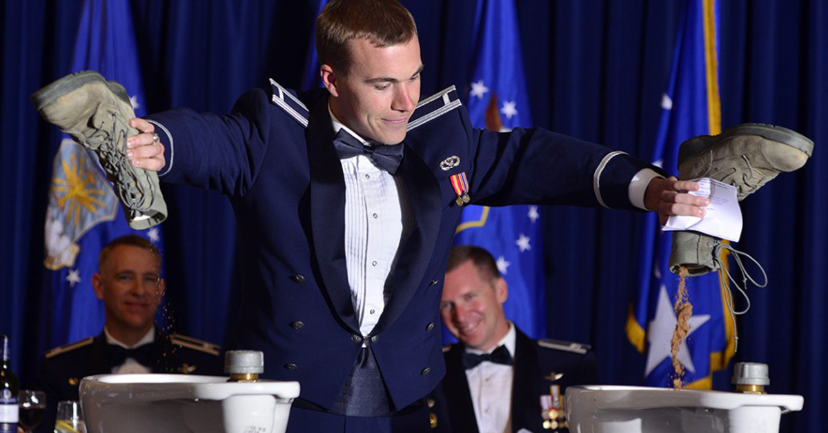 These are the hilarious rules of the Air Force’s formal ‘Dining-In’