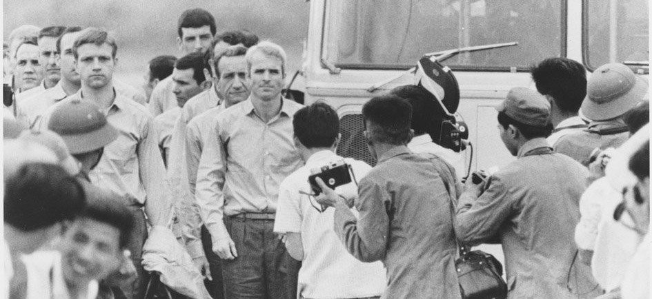 John McCain describes what it was like to be a war prisoner in Vietnam