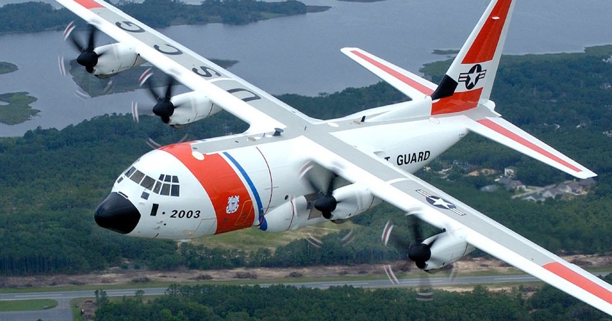 Watch the Coast Guard help rescue 36 fishermen from a burning ship