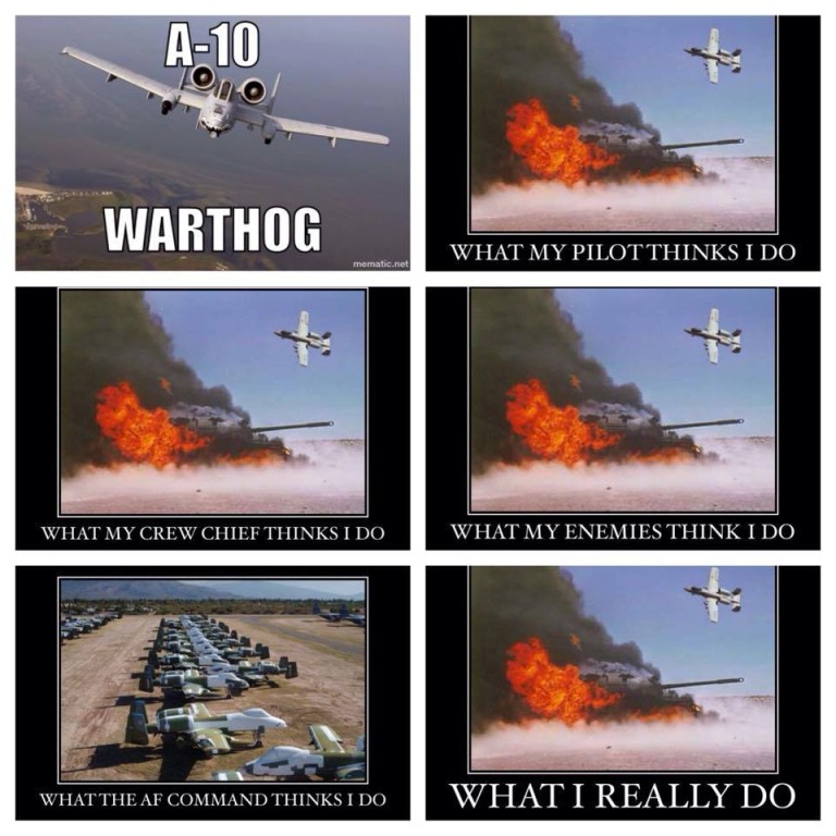 air force a-10 memes