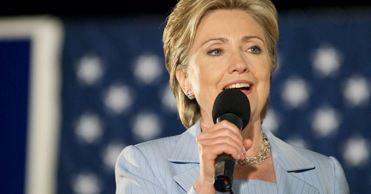 Hillary Clinton claims she almost joined the Marine Corps