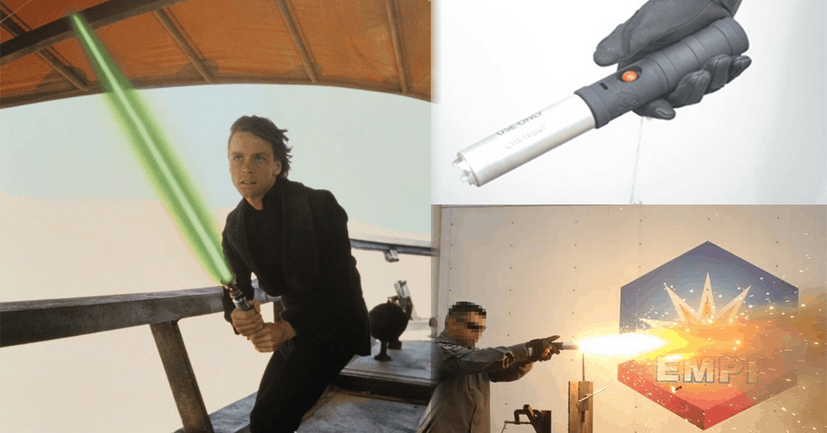 The Air Force made a lightsaber for breaching buildings