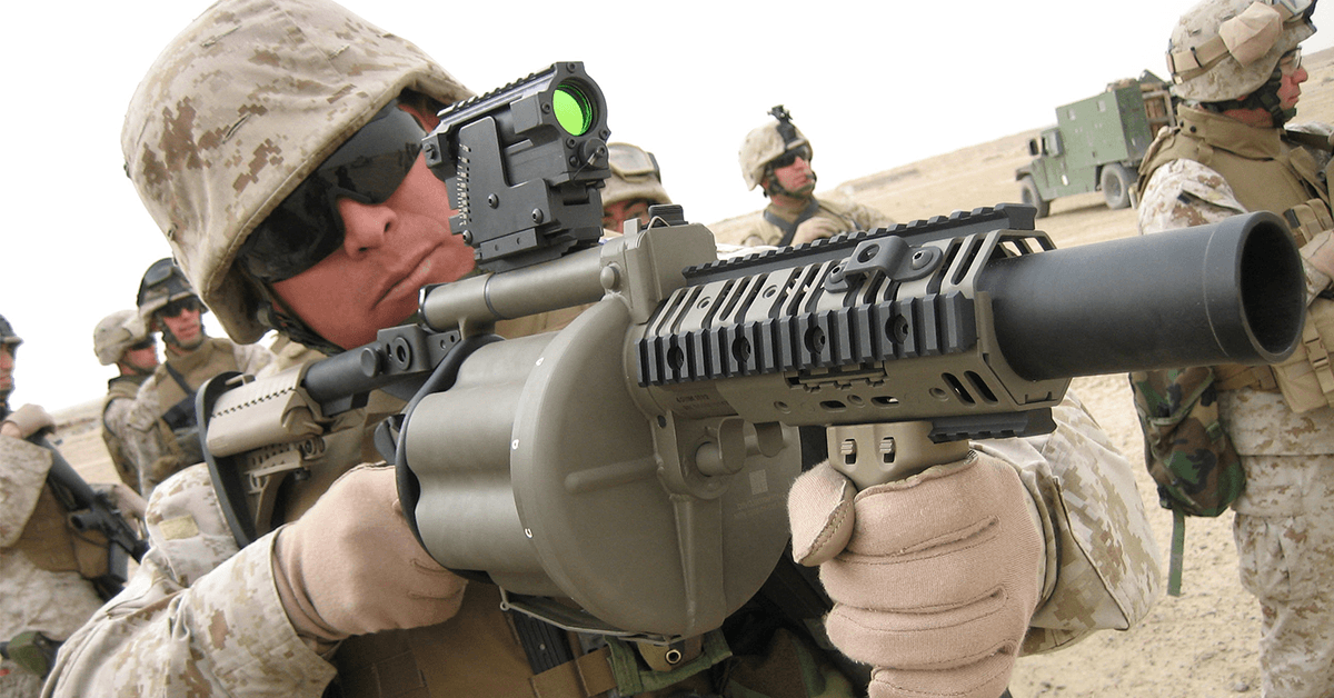 Nothing says ‘I love you’ like this grenade launcher