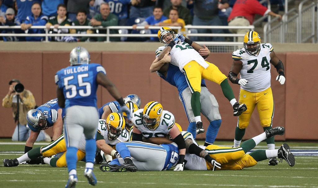 lions versus packers