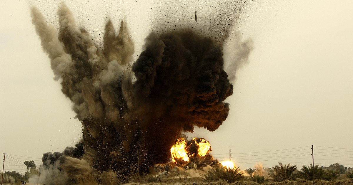 The Air Force is running out of bombs to drop on ISIS