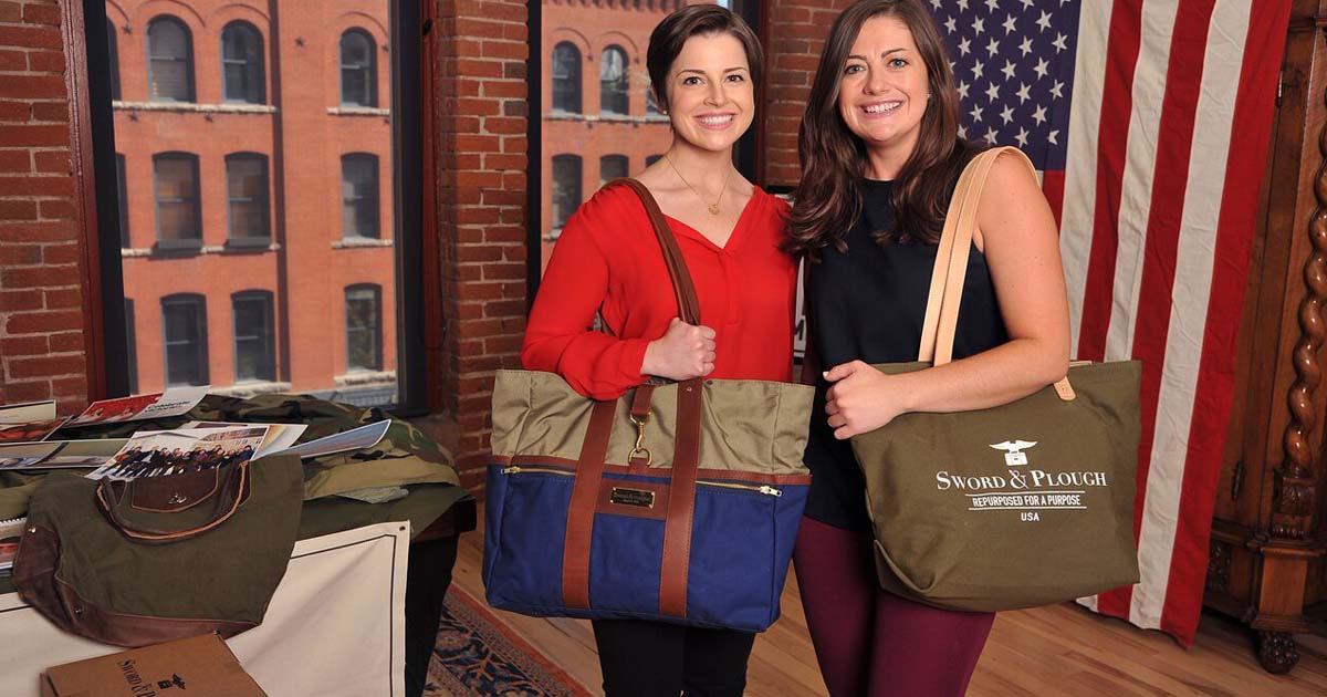 This veteran-owned company gives back by turning discarded military items into fashionable accessories