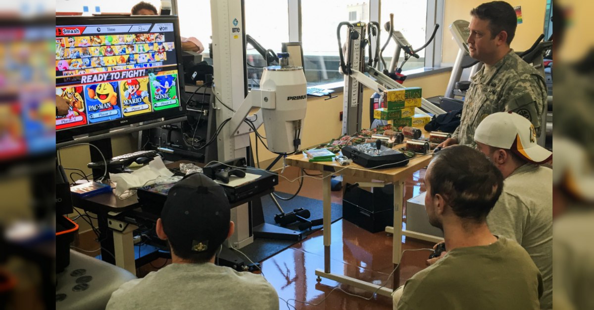 This Army therapist uses video games to help wounded warriors