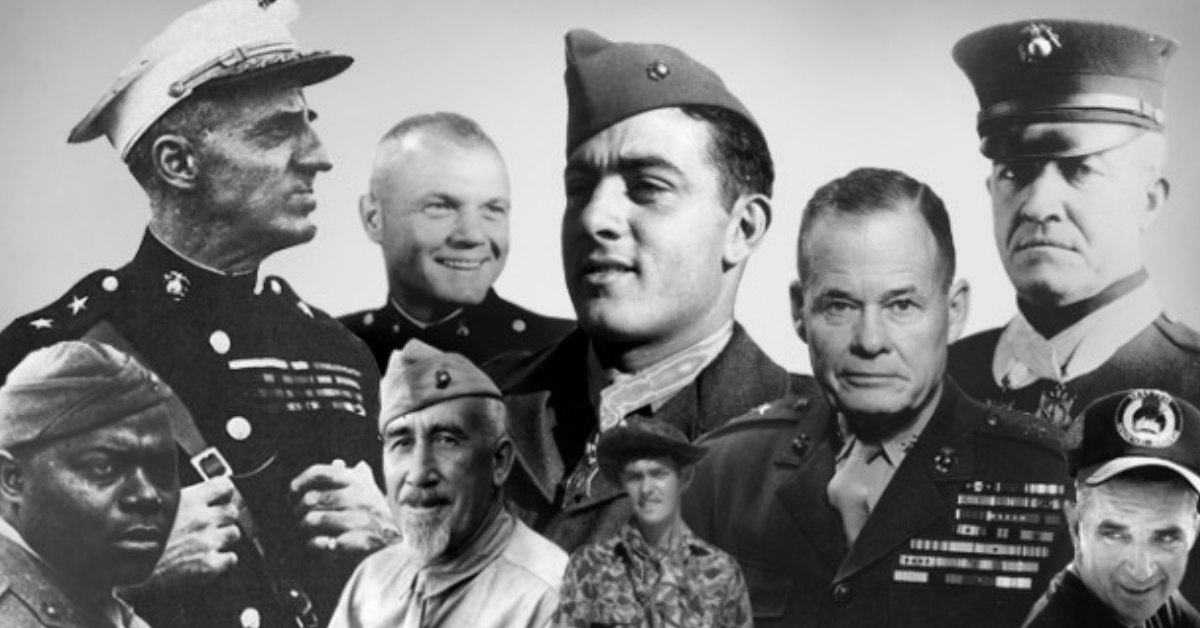 11 legends of the US Marine Corps